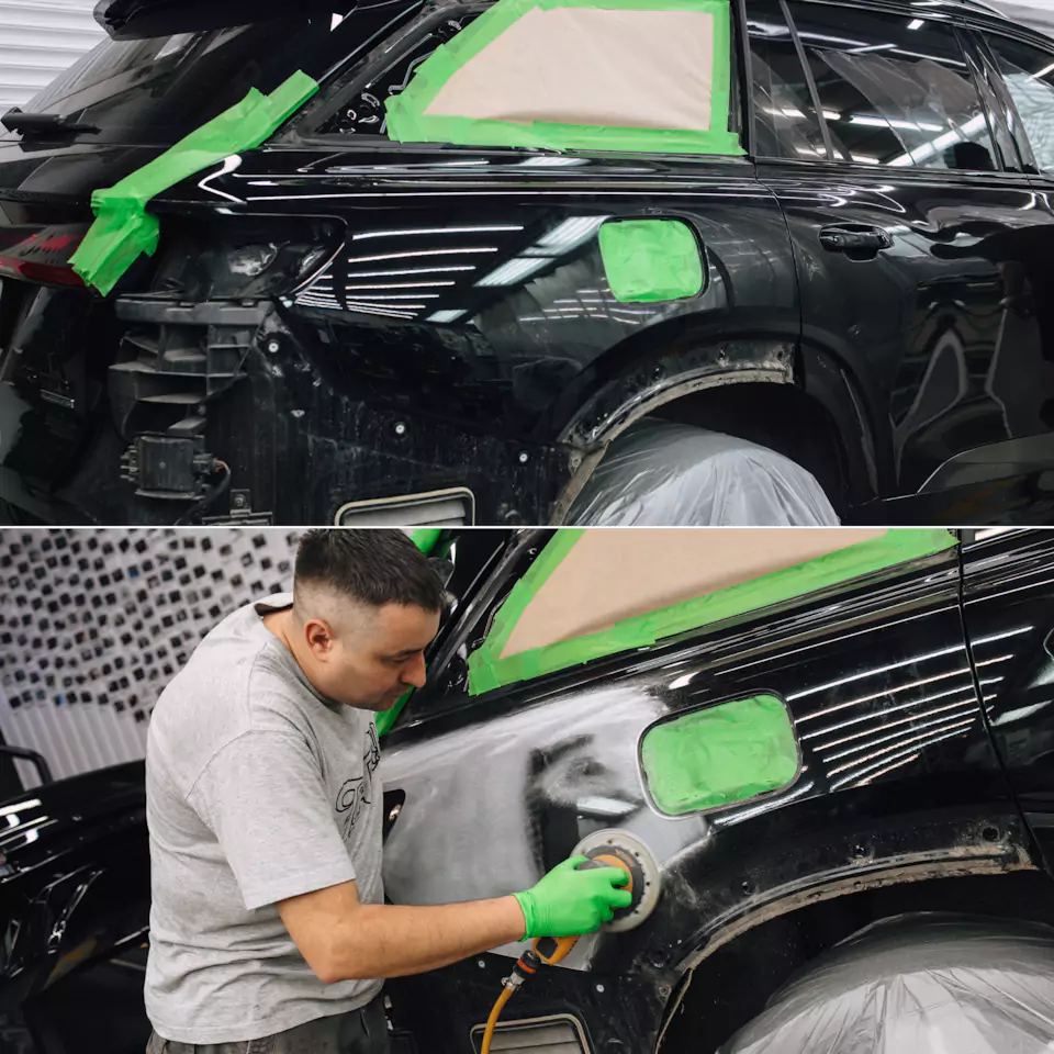 Кузовной ремонт для Audi Q6